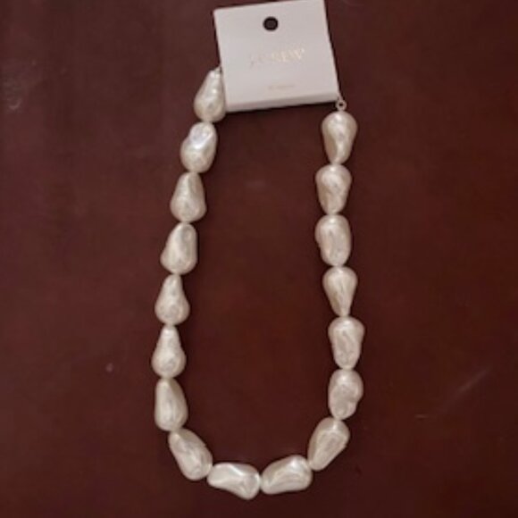 JCrew Factory Faux Pearl Necklace - Picture 1 of 3